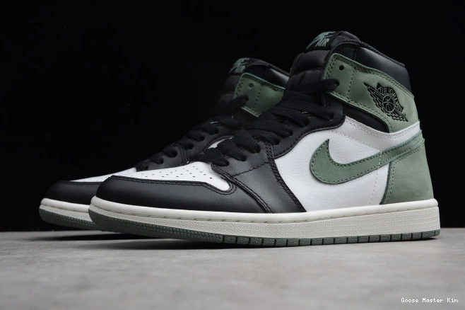 Retro Jordan High OG 1 Clay Green Air 555088-135 0815